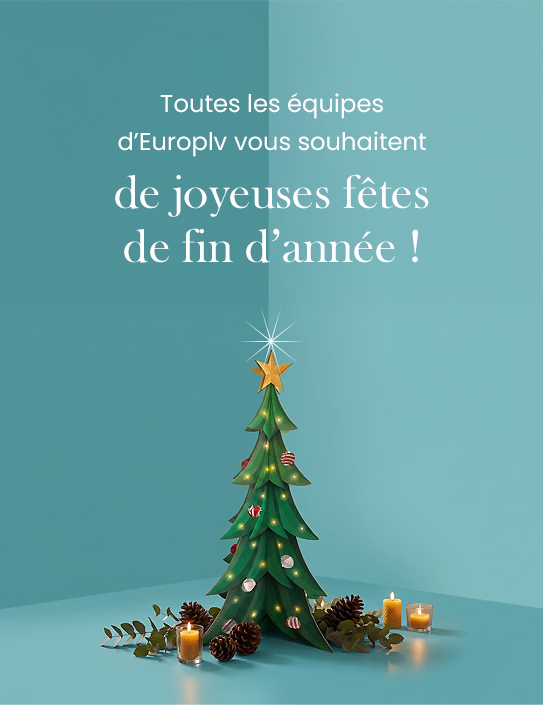 Europlv Europlv vous souhaite de joyeuses fêtes de fin d'année