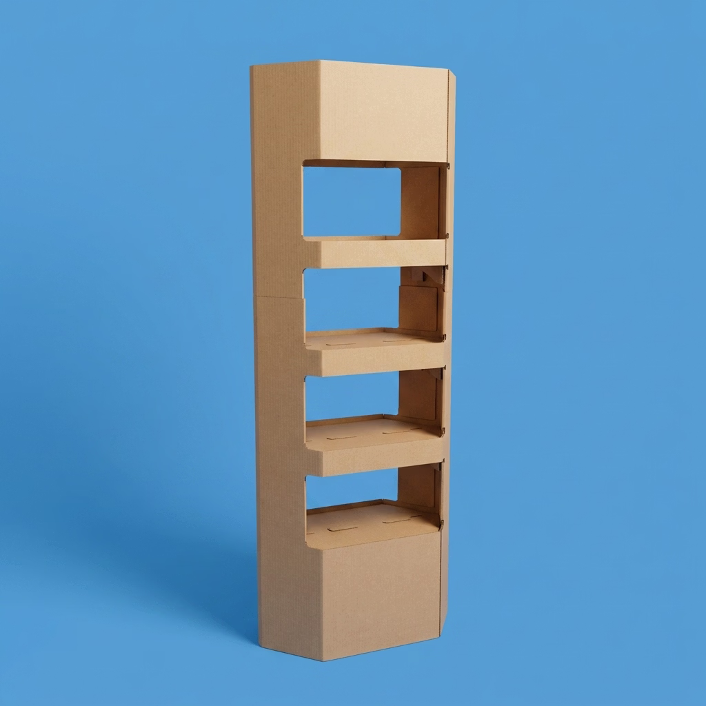 7 - Meuble carton auto contenant R°V°
