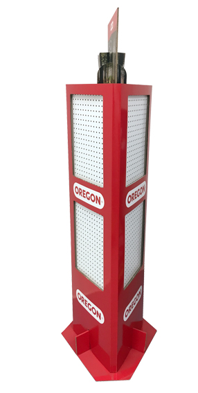 PLV de sol 3 faces en Isorel pour systèmes à broches pour OREGON