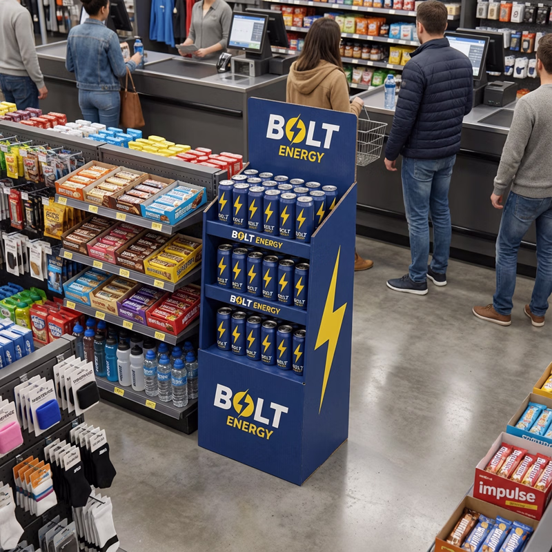 Vue de la plv de sol carton en situation