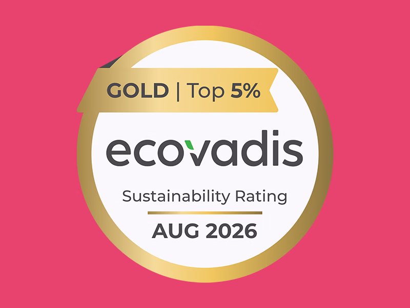 Europlv est médaille OR ecovadis