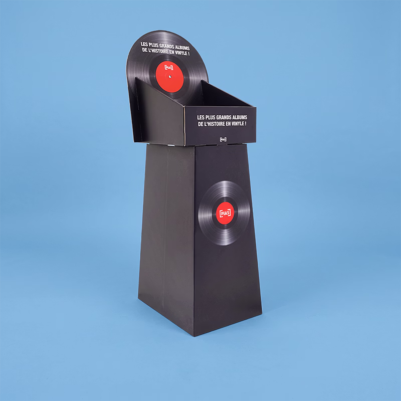 Bac à fouille carton pour vinyles