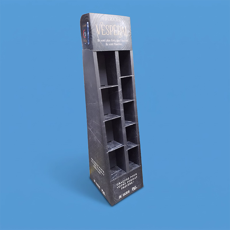 Présentoir de sol carton type canadien