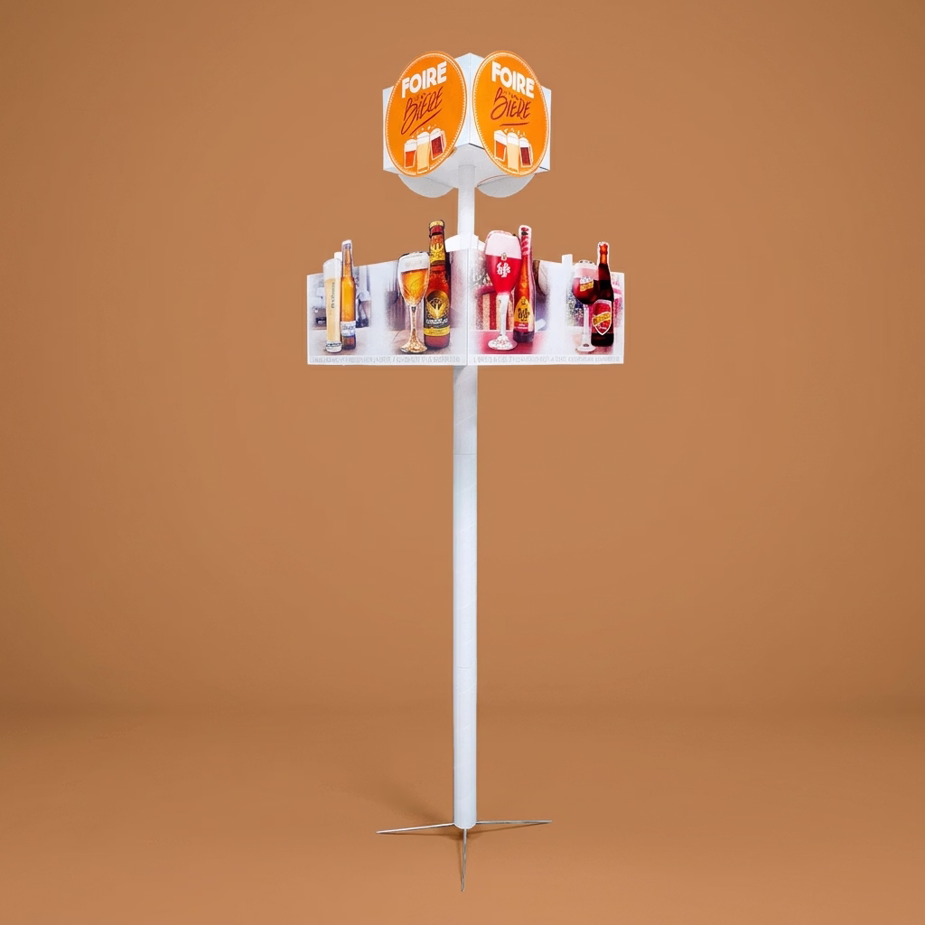 Carrousel carton carré