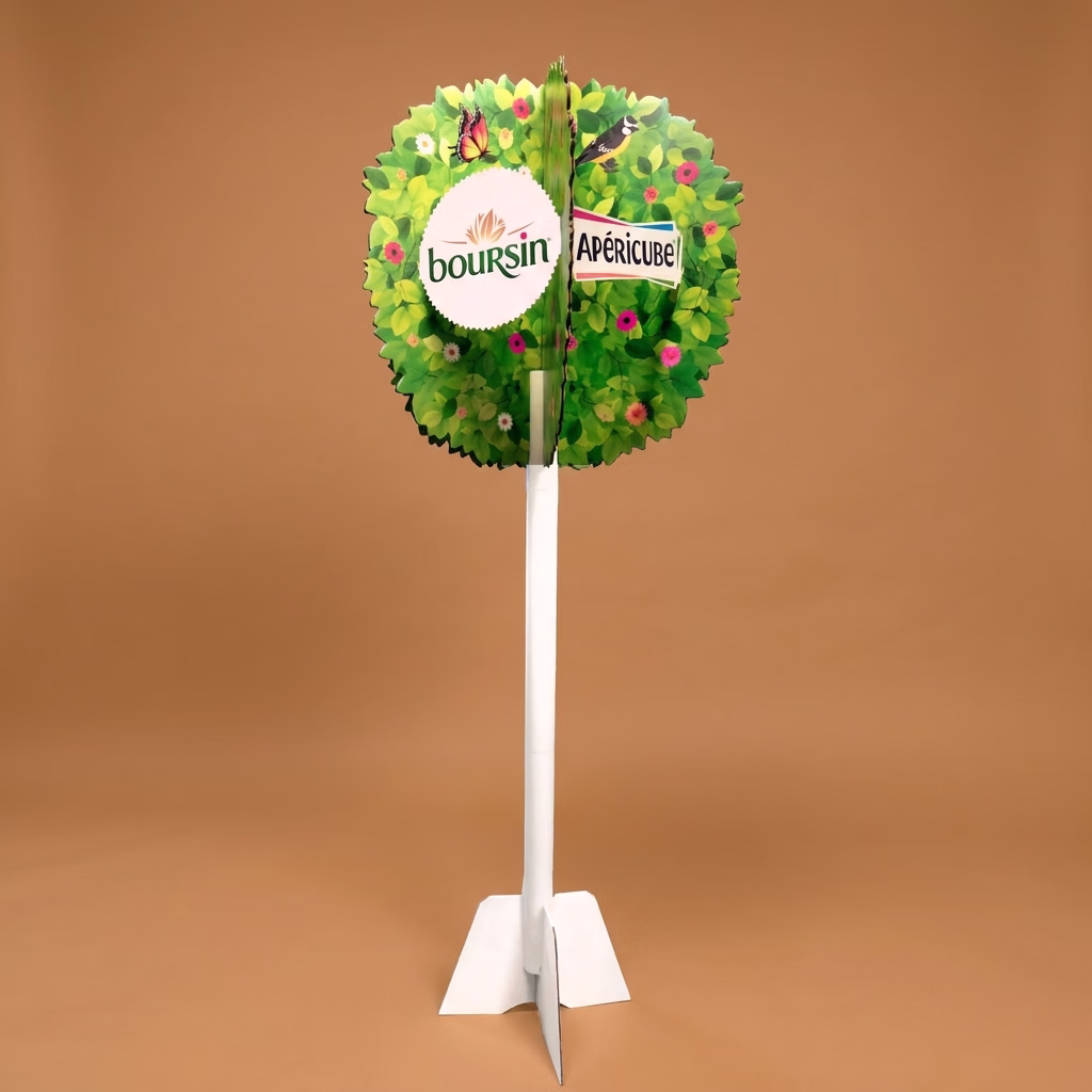 Carrousel carton croisillons