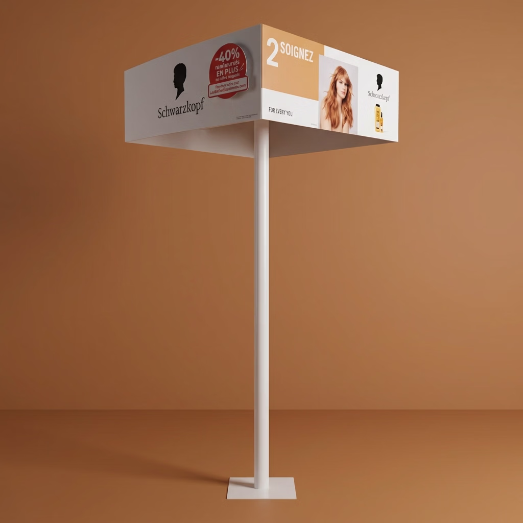 Carrousel carton rectangulaire