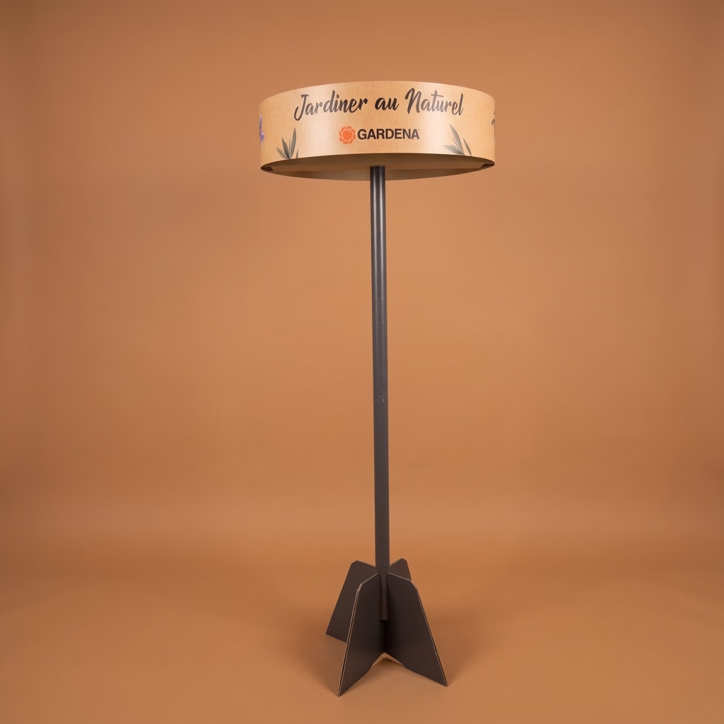 Carrousel carton rond