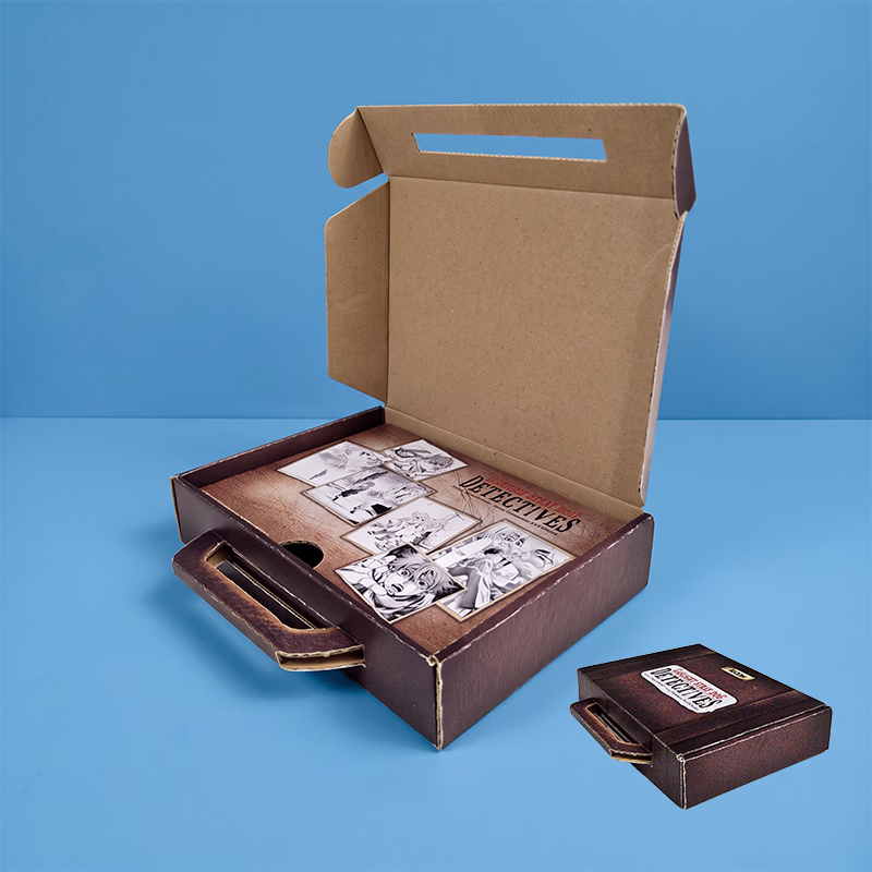 Malette de jeux carton