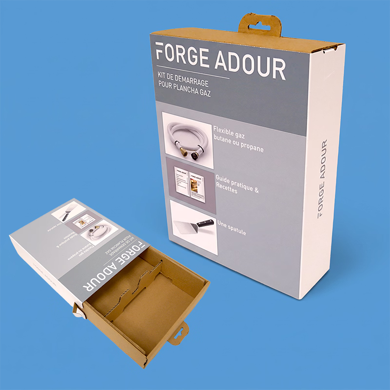 Coffret packaging carton tiroir
