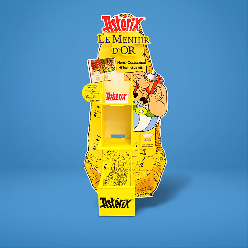 Colonne de sol en carton stockeuse 100 volumes