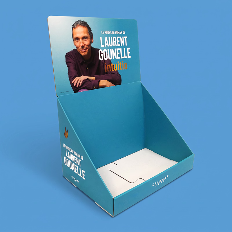 Présentoir comptoir carton sabot