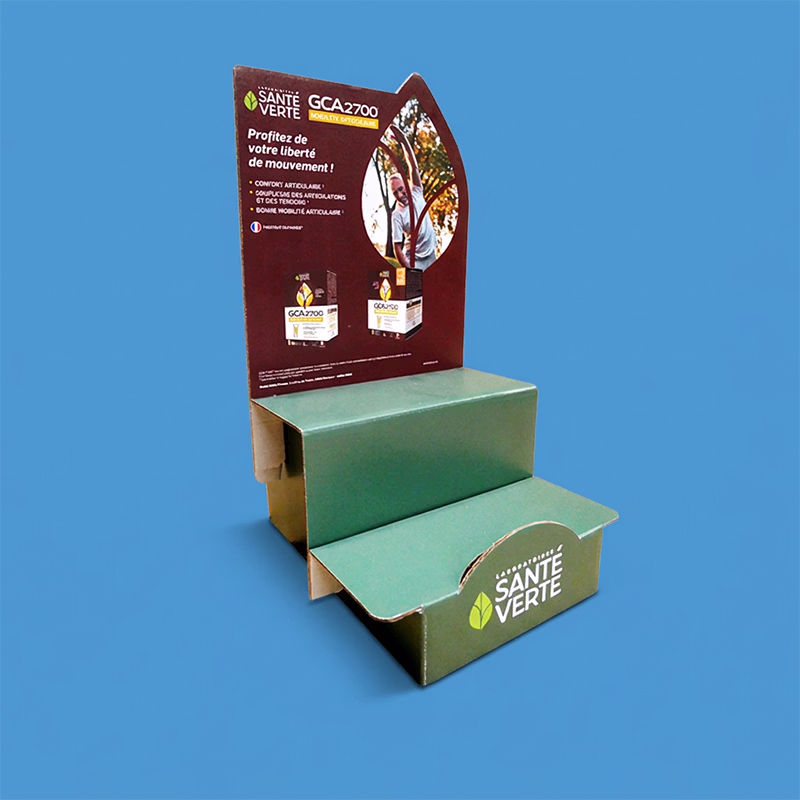 Présentoir comptoir carton aéré
