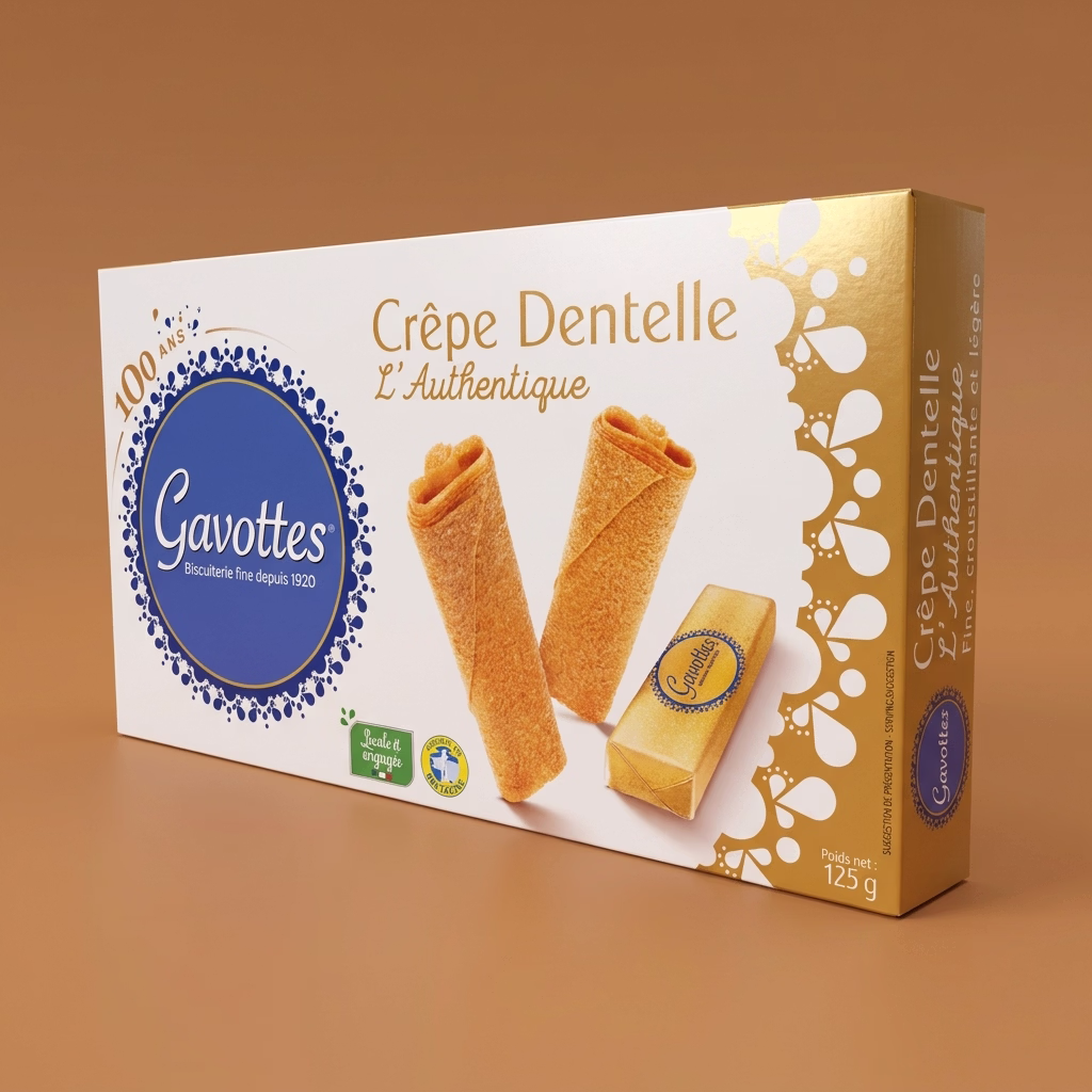 Paquet de Gavottes factice en carton