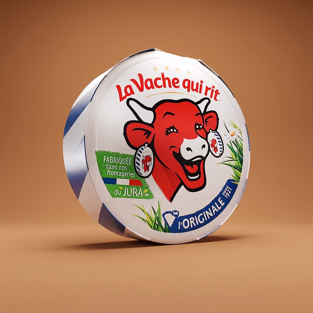 Factice en carton pour la vache qui rit