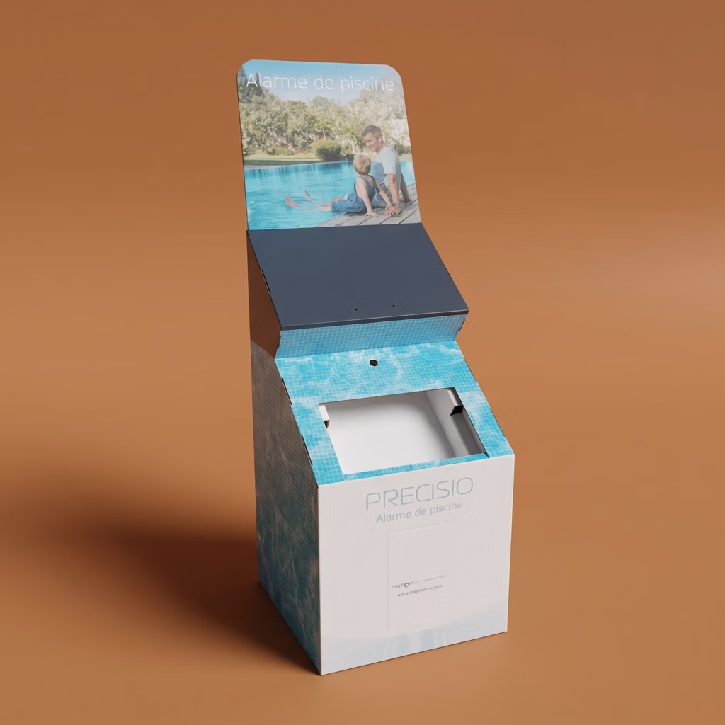 Glorifier de sol carton pour PRECISIO