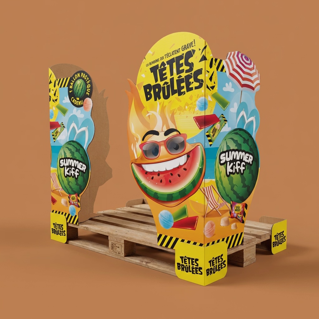 Habillage palette carton - Coins de palette
