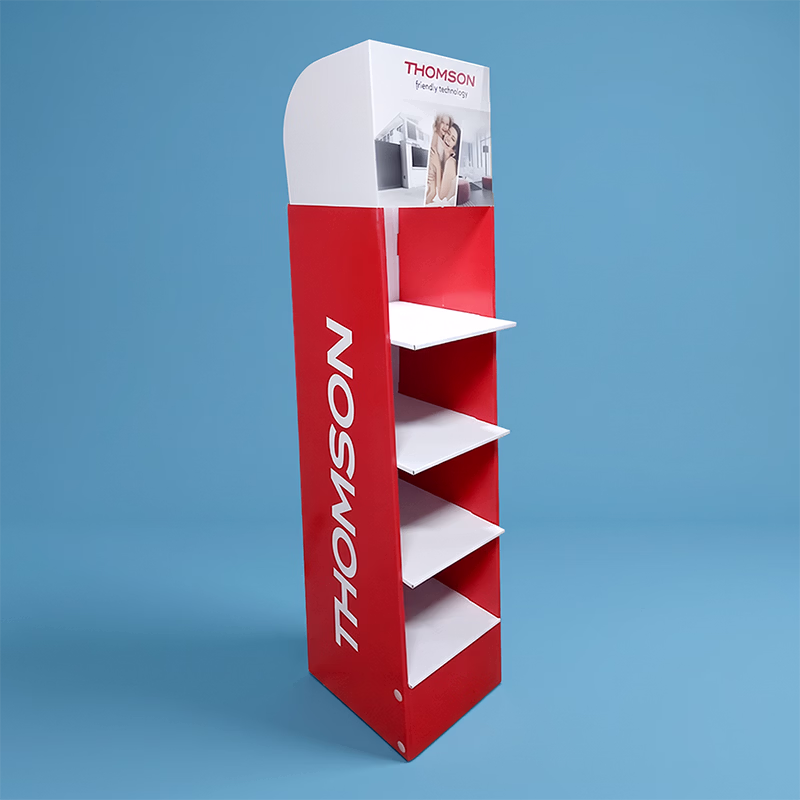 Meuble de sol carton tryptique sur mesure