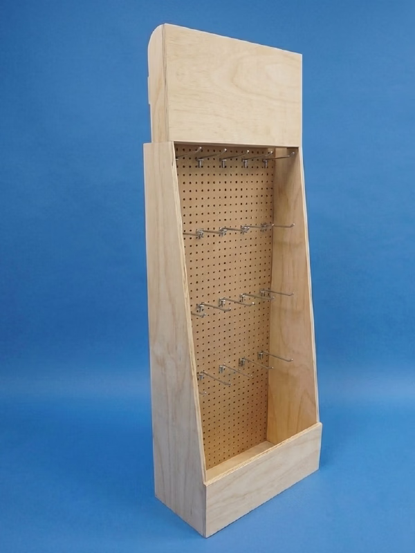 PLV bois avec broches