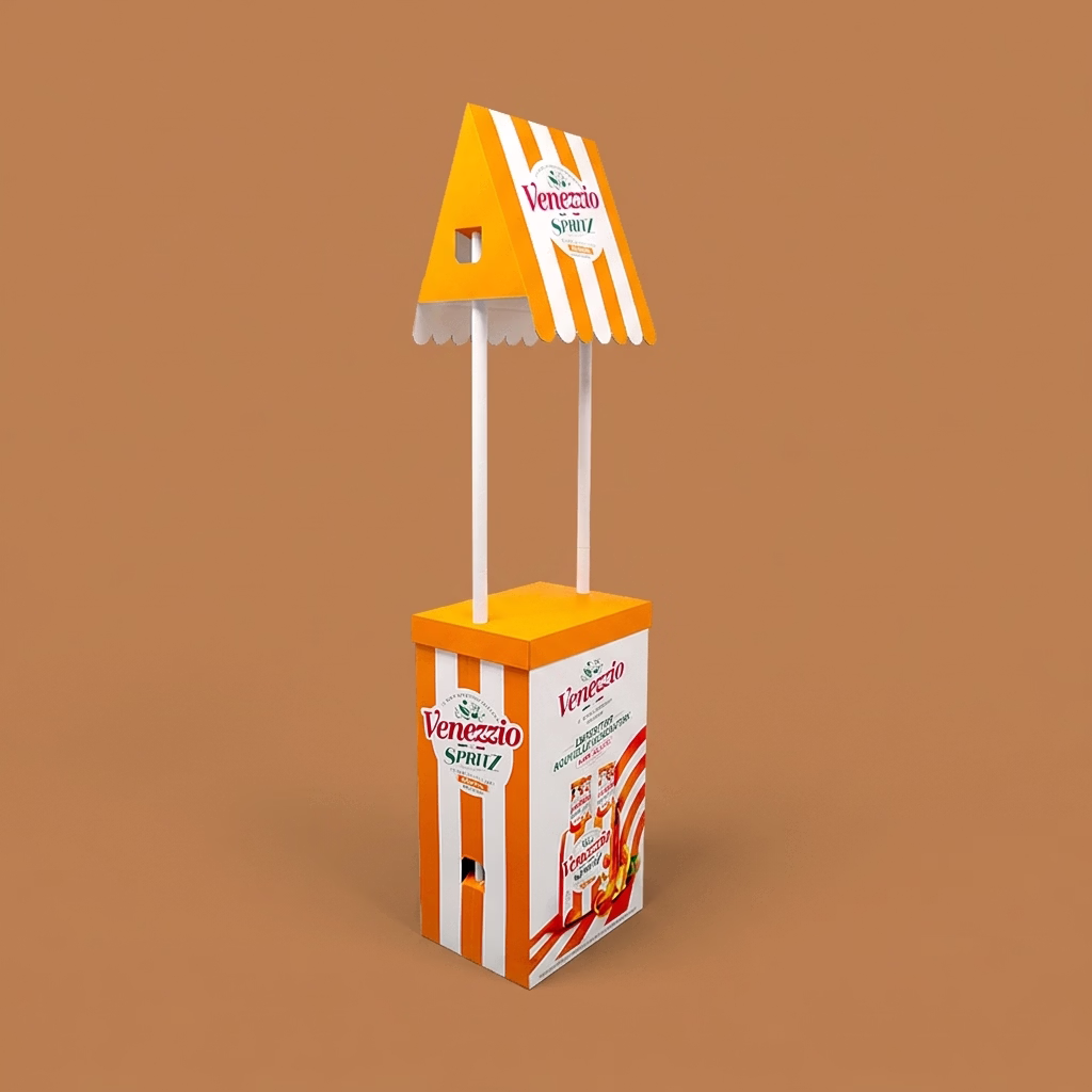 Stand d'animation carton