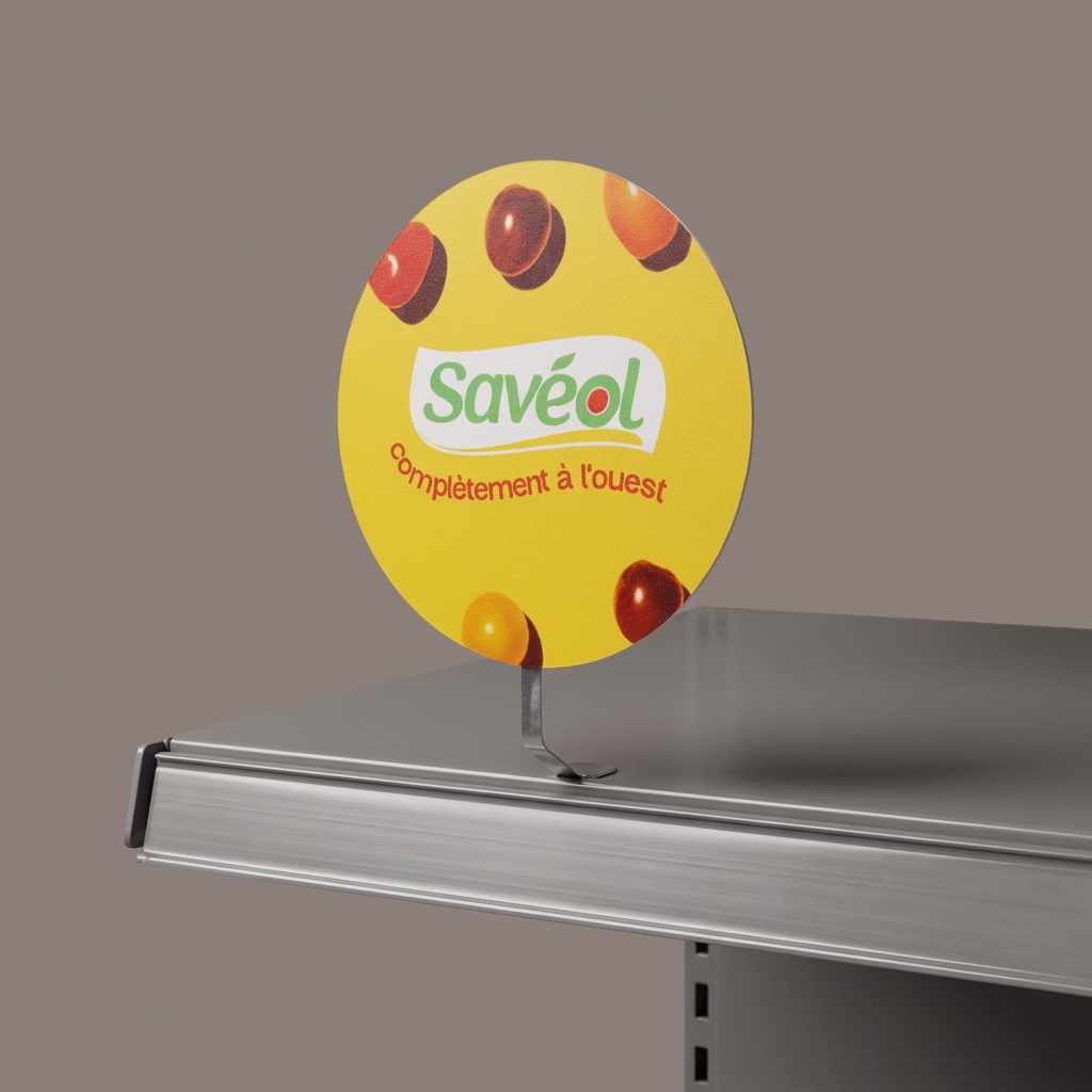 Stop rayon de linéaire avec twister